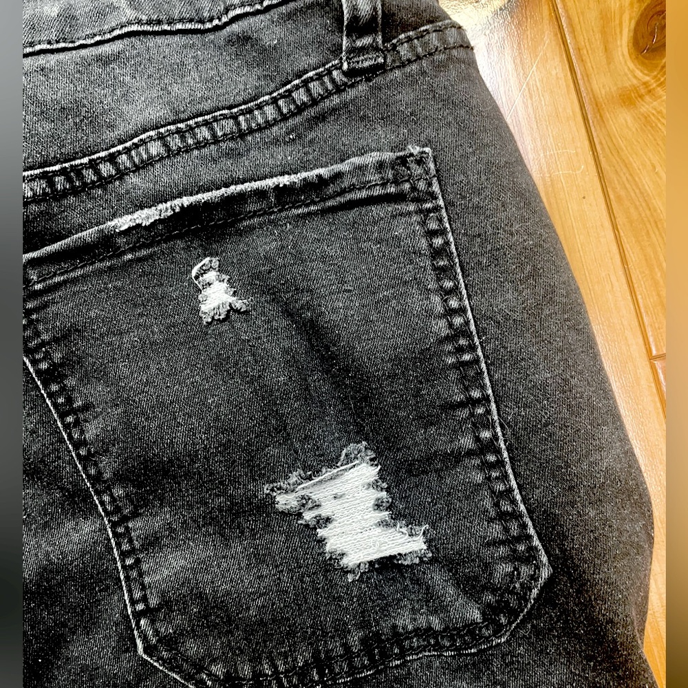 Distressed Overalls - Picture 5 of 11